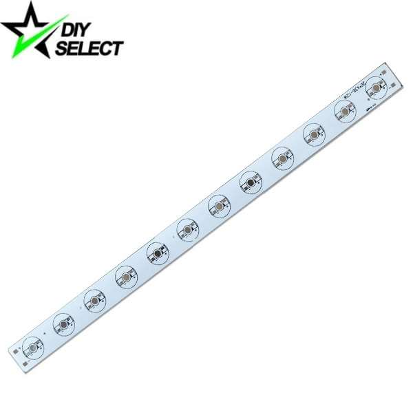 Aluminium Circuit Board for 12 Leds (1W, 3W,or 5W) 438x26mm **LOCAL STOCK**