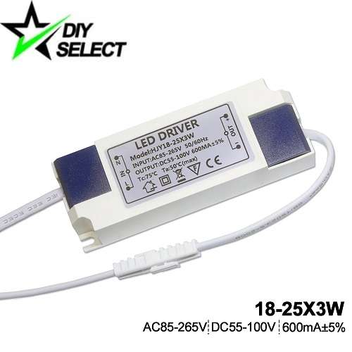 LED Driver for 3W Led (18-25 Led) 600mA with Cover **LOCAL STOCK**