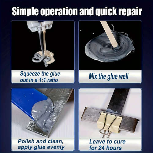 Metal Repair Glue Epoxy A+B 20g **LOCAL STOCK**