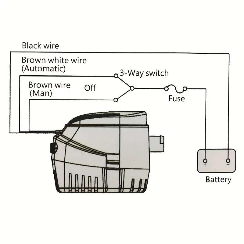 Bilge Pump 12V DC Submersible Automatic On/Off with Float 1100 GPH 4000 L/Hr **LOCAL STOCK**