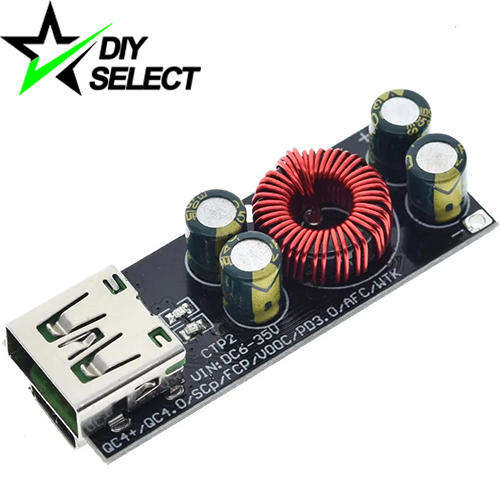Step Down Buck Converter Fast Mobile Charger 5V 3A USB 2.0 + Type C **LOCAL STOCK**