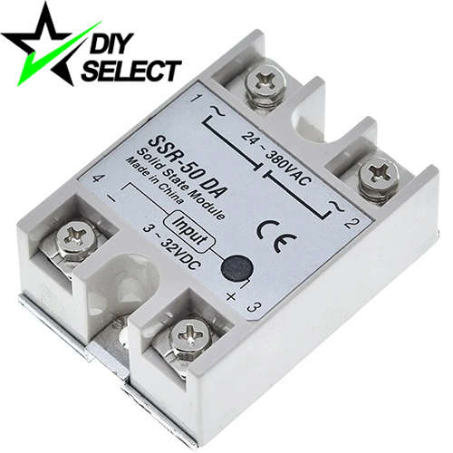 Switch Solid State Relay (SSR) 50A AC **LOCAL STOCK**