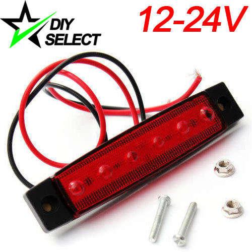 Led Side Marker for Truck / Car 12-24V Red **LOCAL STOCK**