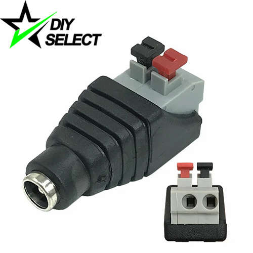 DC Plug Female 5.5mm x 2.1mm Push Connector **LOCAL STOCK**