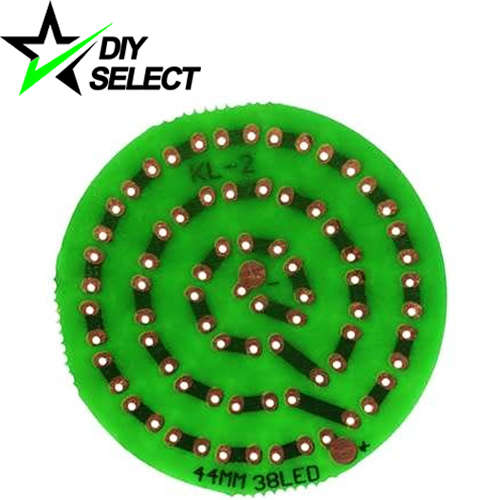 Led Light PCB (38Led) 44mm Diameter Green **LOCAL STOCK**