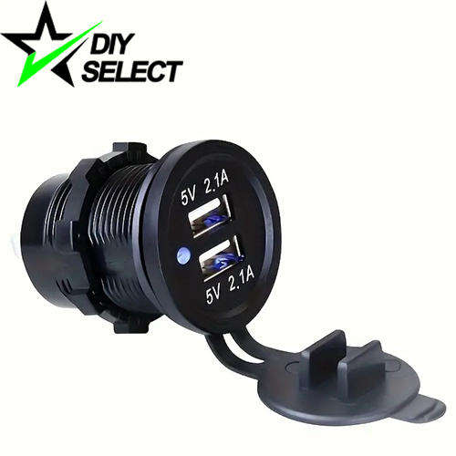 Car Charger 12V-24V DC to 5V 2.1A 2x USB **LOCAL STOCK**