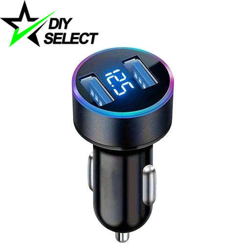 Car Charger 12-24V DC to 5V Twin USB Port with Digital Display **LOCAL STOCK**