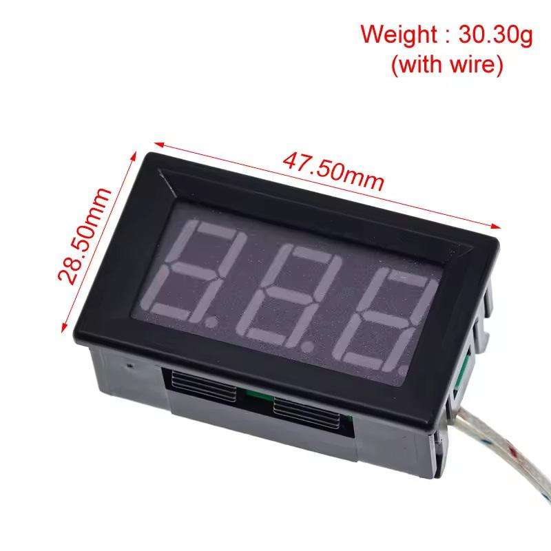 Meter Temperature 12V (-30 to 300 deg C) B310 K-Type Red **LOCAL STOCK**