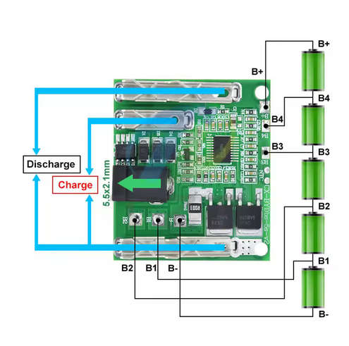 Battery 18650 Li-ion Protection Board 5s 21V 20A for Power Tool **LOCAL STOCK**