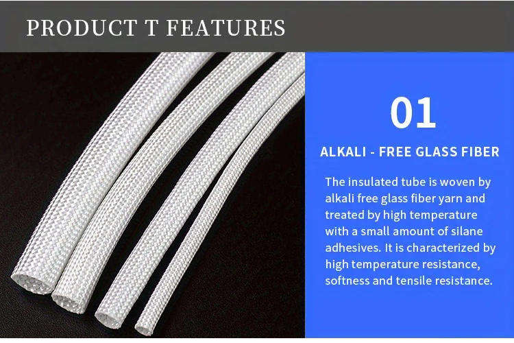 Wire Sleeving Glass Fiber High Temp 400deg Flame Retardant White 3mm  **LOCAL STOCK**