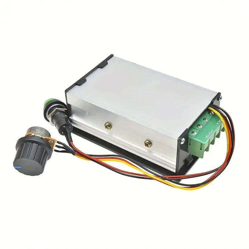 Motor Speed Controller PWM 6-60V DC 30A + Display Box + On/Off Button **LOCAL STOCK**