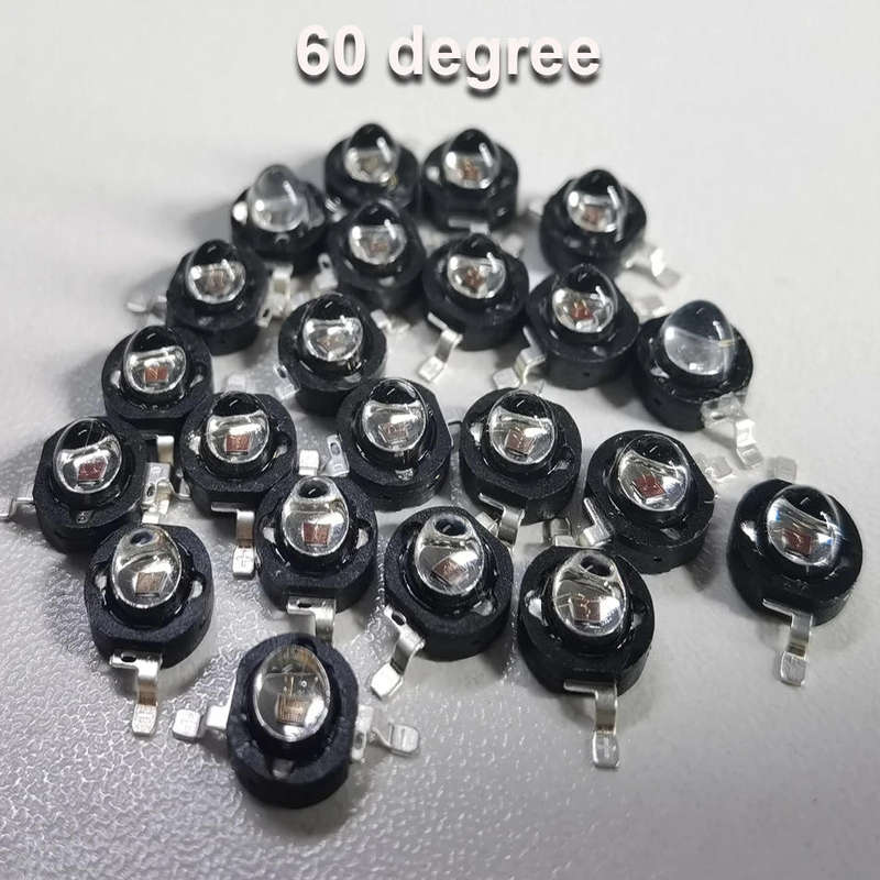 3W Led Infrared 850nm 1.4-1.8V 600-700mA 60 deg lens **LOCAL STOCK**