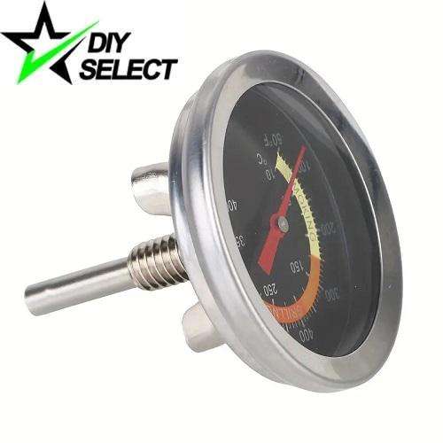 Meter Temp Gas Barbecue Smoker Grill with Probe + Wing Nut 10deg to 450 deg C **LOCAL STOCK**