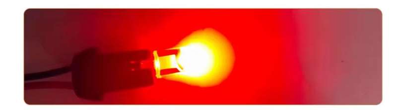 Car Led T10 Bulb Red Clear Housing 12V DC **LOCAL STOCK**