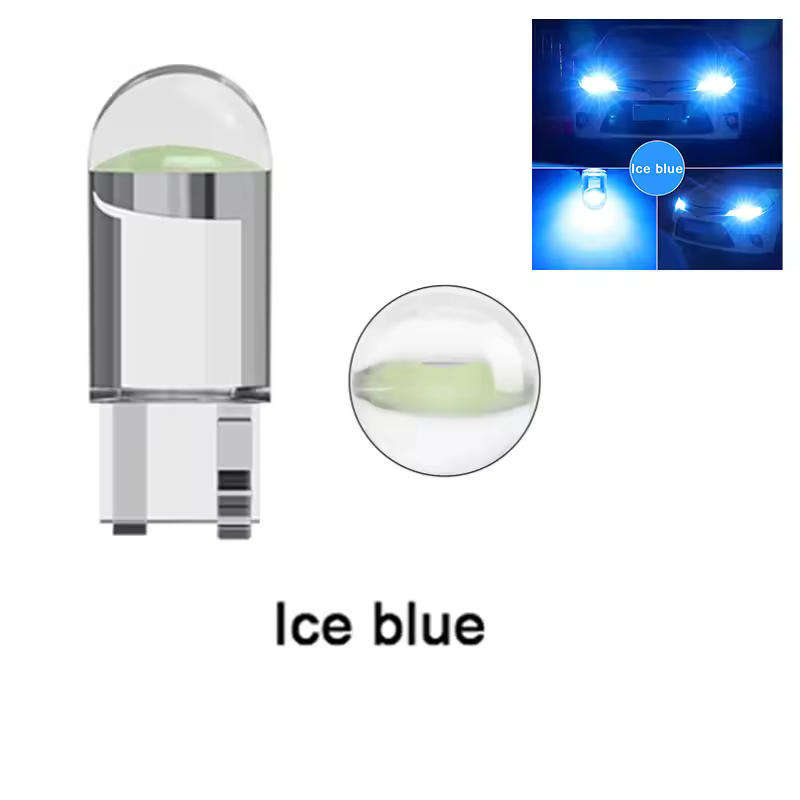 Car Led T10 Ice Blue Clear Housing 12V DC **LOCAL STOCK**
