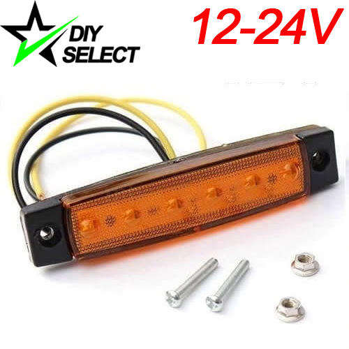 Led Side Marker for Truck / Car 12-24V Yellow **LOCAL STOCK**