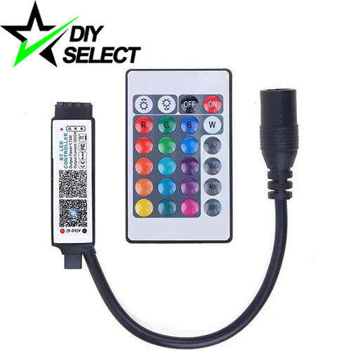 Controller RGB Mini Bluetooth (Phone App) and RF Remote 5-24V DC **LOCAL STOCK**