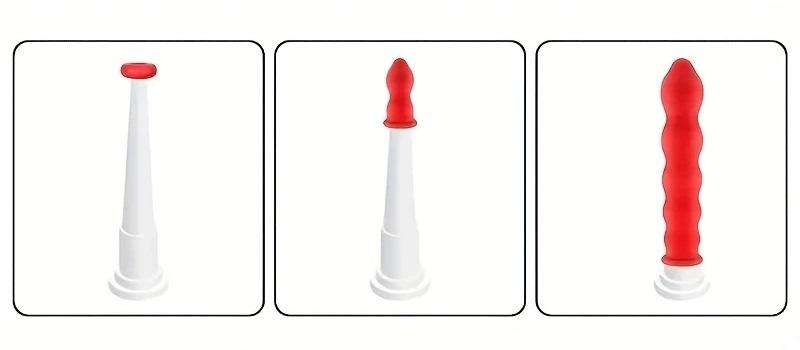 Silicon Tube Red Rubber Cap for Caulking Gun (Prevent Product Hardening) **LOCAL STOCK**
