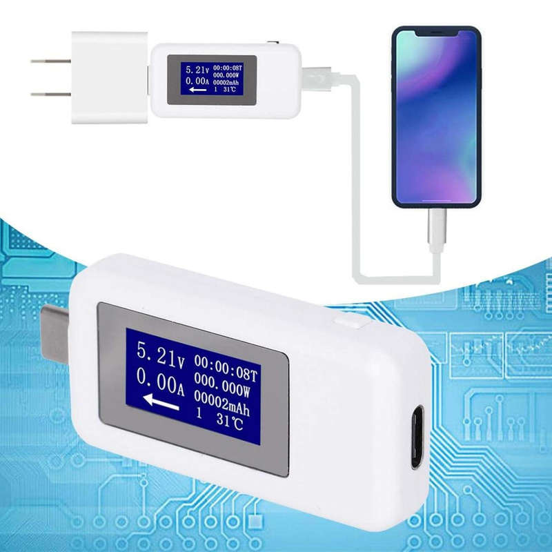 Meter USB 8 in 1 Power Charging Tester Mobile KWS-1802C **LOCAL STOCK**