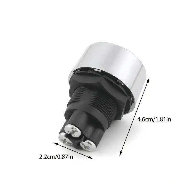 Switch Engine Starter Ignition Switch Blue 12V 50A 3 Pin SPST Momentary On/Off **LOCAL STOCK**