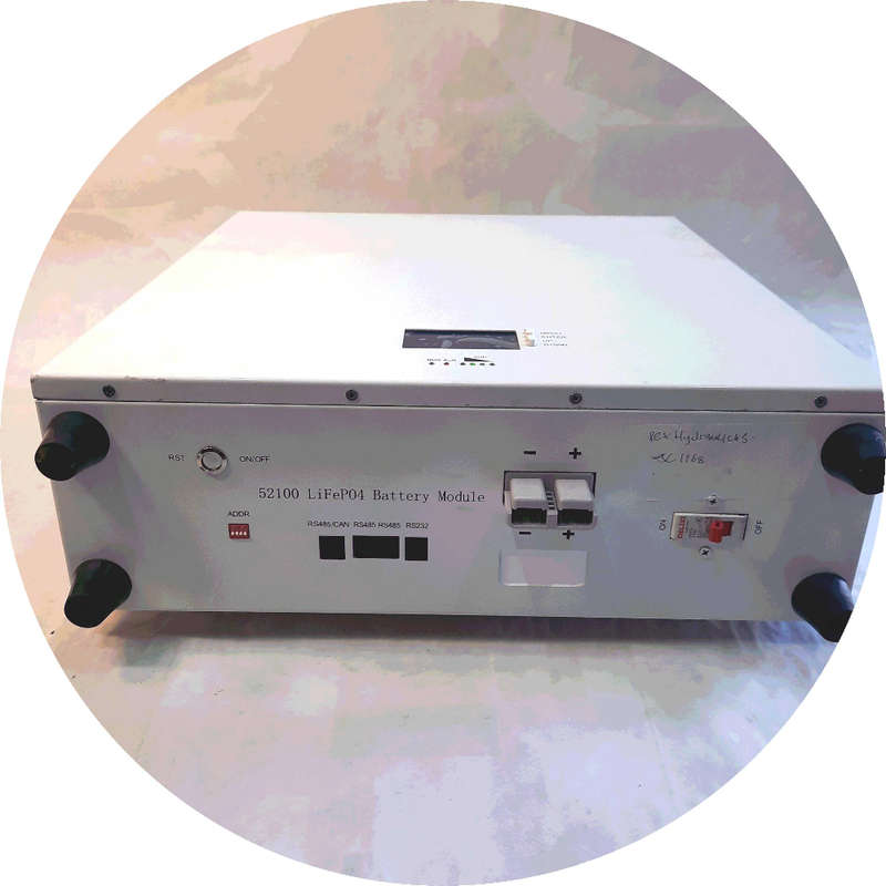 48v 100ah 2nd hand lithium iron phosphate battery