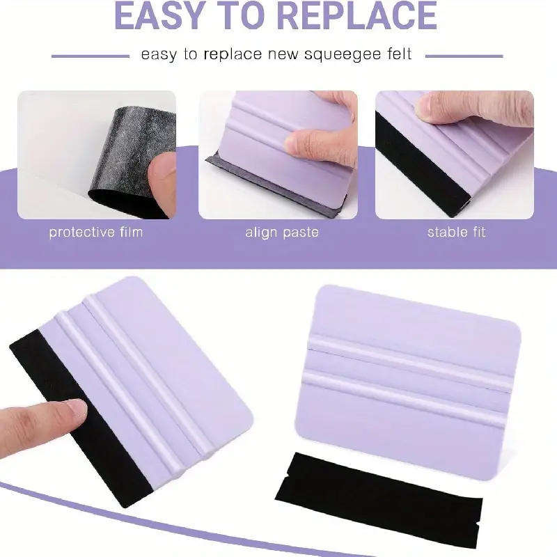 1 pcs Random Colour Squeegee Scraper Tool