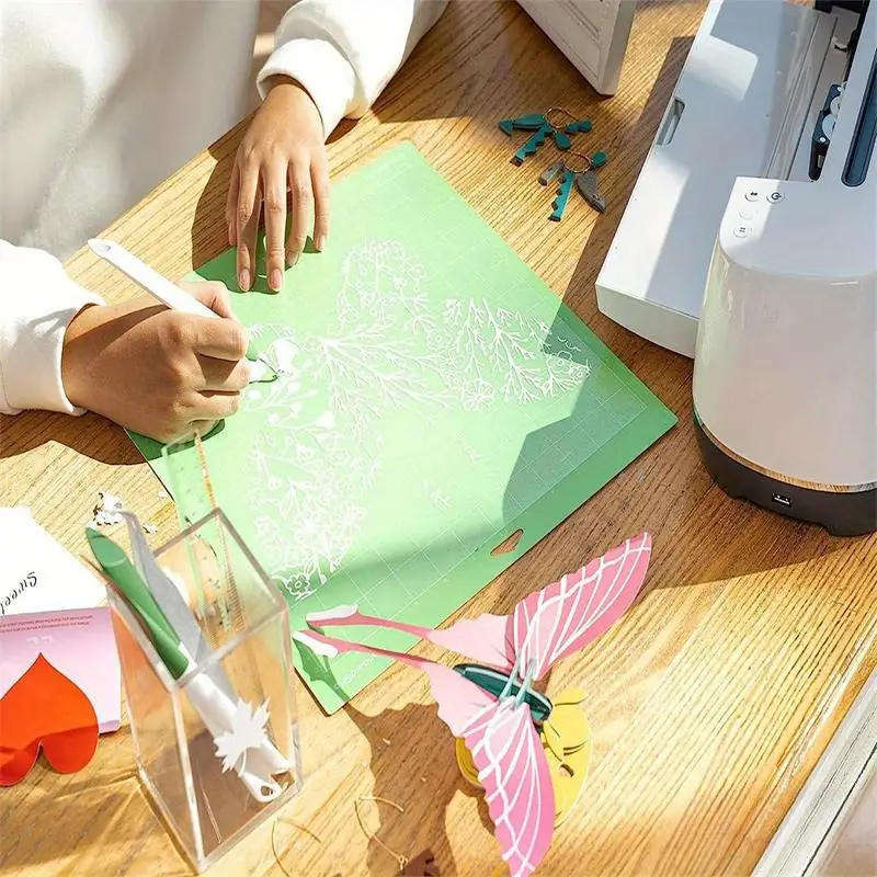 1 pcs 12x12 Inch Adhesive Cutting Mats - PVC Standard Grip Mats