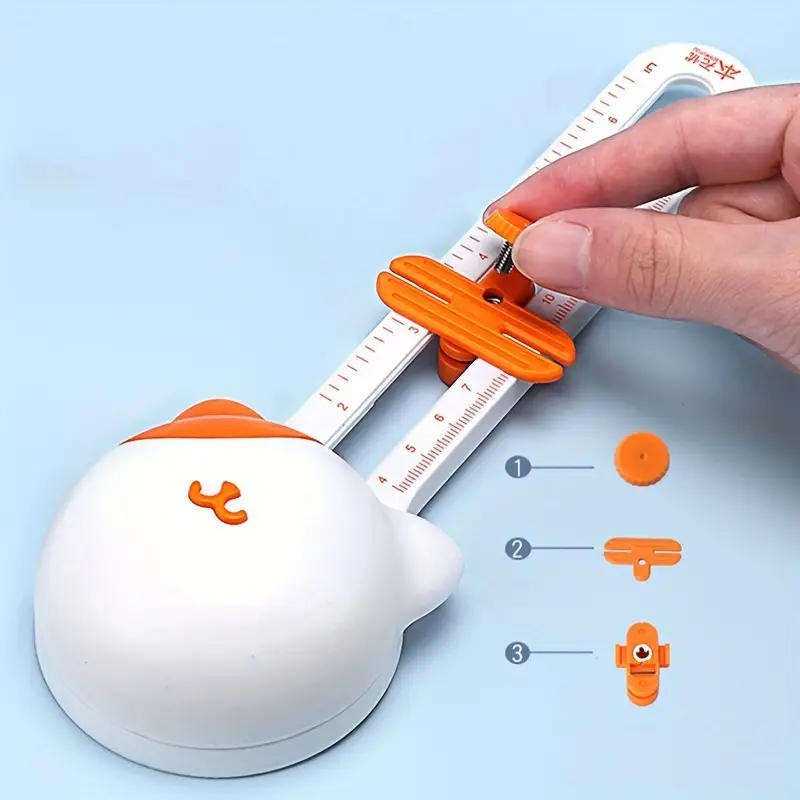 360-Degree Round Cutter Paper Scissors