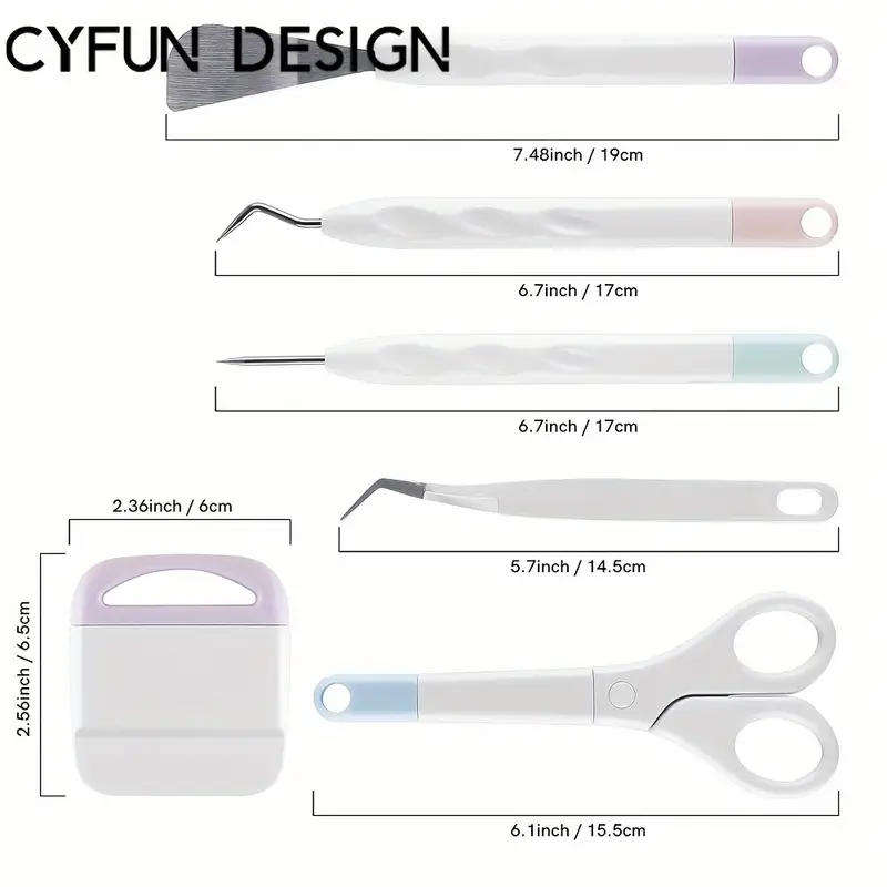 6pcs Craft Vinyl Weeding Tools Set