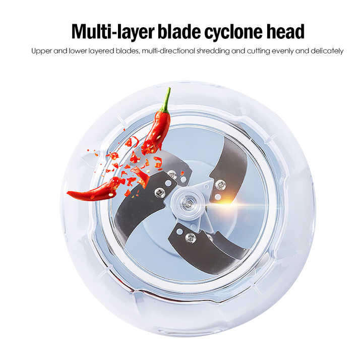 Manual Pull String Vegetable Cutter