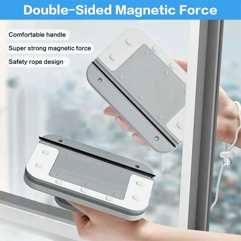 1pc Double-Sided Magnetic Window Cleaning Brush