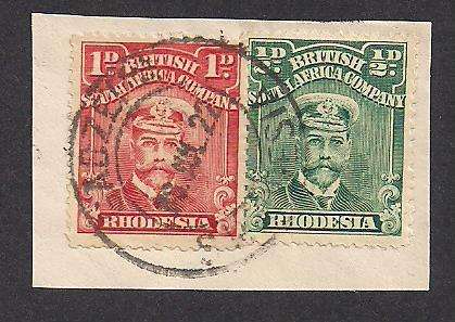Rhodesia (BSAC) 1922 Postmark: Gadzema