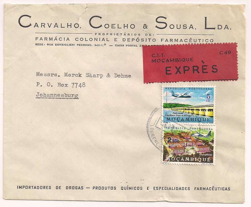 Mozambique: 1970s Express Cover