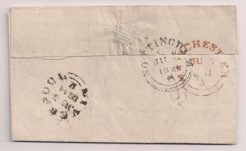 Great Britain 1841 Wrapper - LIVERPOOL