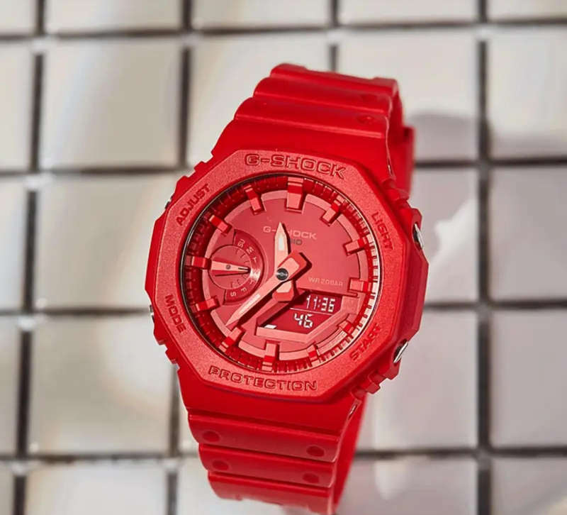 Casio G Shock Red