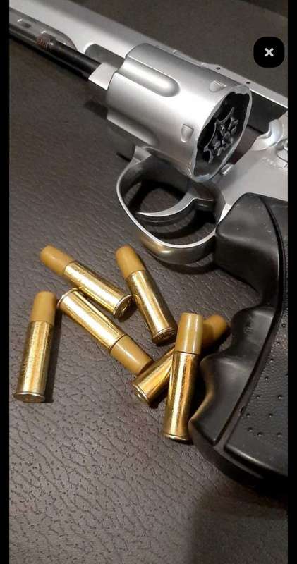 Revolver pellet gun