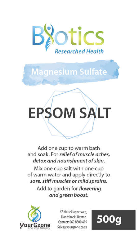 Epsom salt 500g