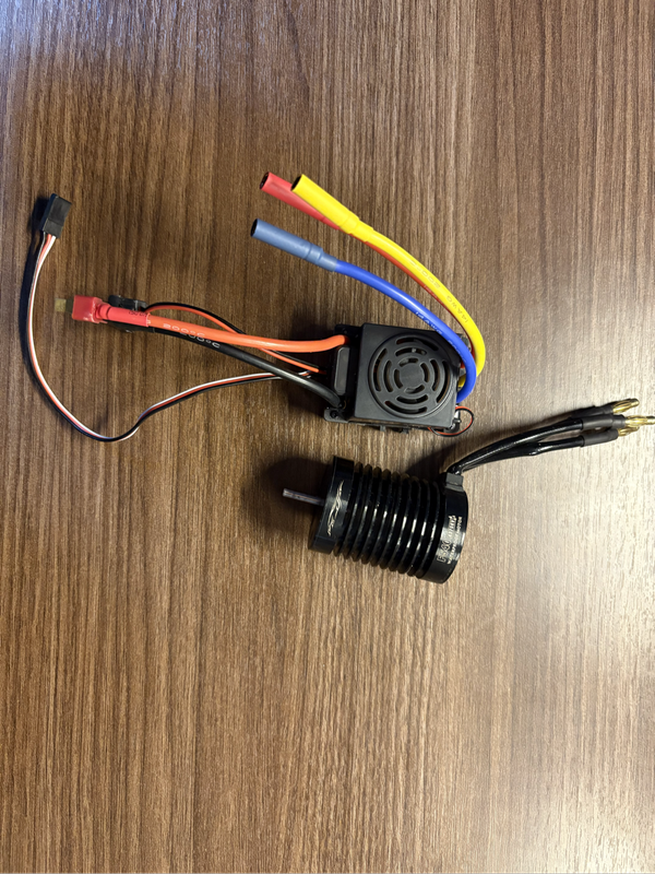 1/10 rc brushles esc and motor