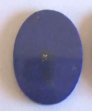 18.00 x 13.00 mm Oval Flat cut Lapis Lazuli 6.23 ct.