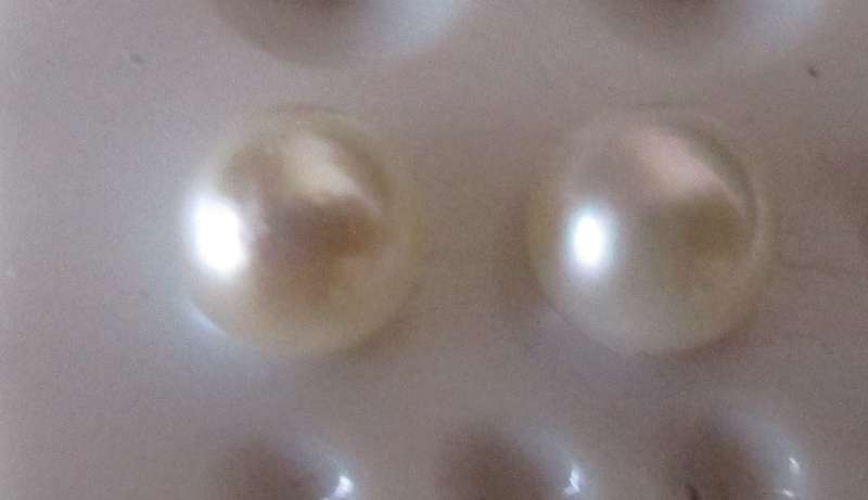 2.48 ct. Genuine Cultured Pearls -2 Pieces