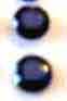 2 Pieces 3.00mm Round Faceted Blue Sapphires 0.28ct