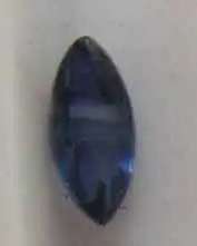 Natural 5.00 x 2.50mm Marquise cut Blue Sapphire .20ct