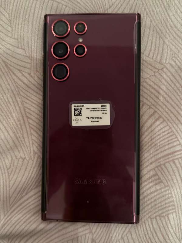 Samsung Galaxy S22 Ultra 256GB  Dual SIM | Excellent Condition