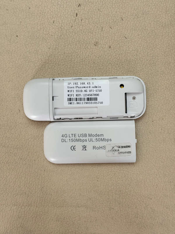 4G USB Modem Network Adapter with WiFi Hotspot & Sim Card Slot Portable WiFi Pocket Router Bundle