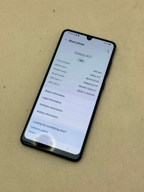 Samsung A31 Dual SIM (128GB) - Excellent Physical Condition PLZ READ!!