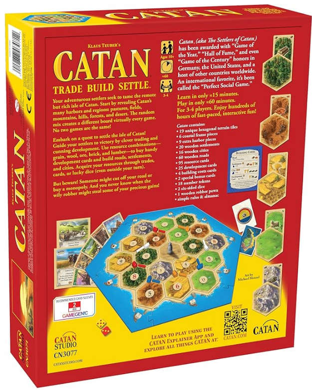 Catan CN3071 Adventure Board Game,Multicolor