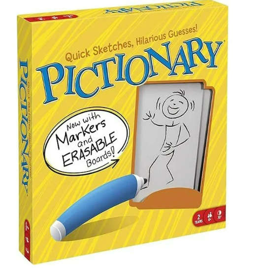 PICTIONARY BOARD GAME Activity Toys (Multicolour)
