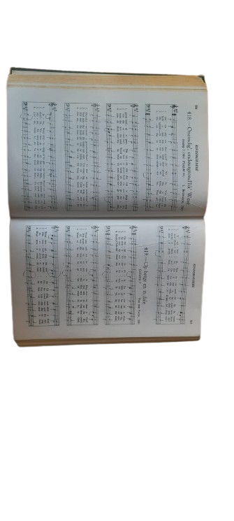 Die Halleluja met blad musiek (with sheet music)