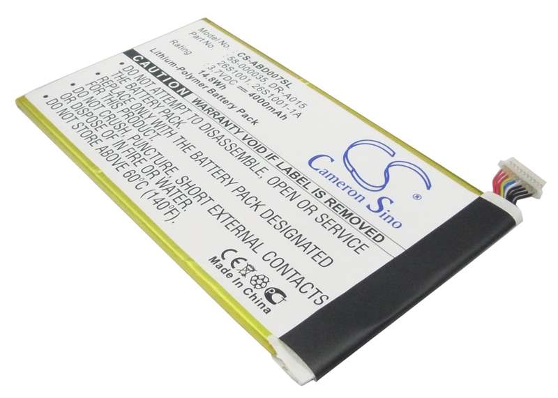 Tablet Battery  CS-ABD007SL  for  Amazon Kindle  Fire 7"  58-000035  etc