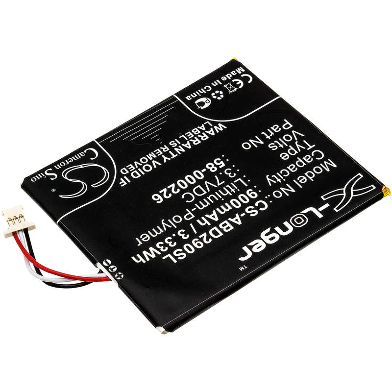 Ebook, eReader Battery Ebook, eReader Battery  CS-ABD290SL  for  Kindle 10th J9G29R  etc.